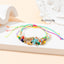 Bohemian Starfish Glass Adjustable Unisex Bracelet Set