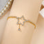 Vacation Star Rhinestone Multi-Layer Women's Anklet