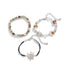 Vacation Sunflower Butterfly Crystal Beaded Bracelet Set