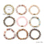 Vintage Bohemian Agate Beaded Bracelet with Copper Tube