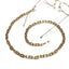 Vintage Oval U-Shaped Golden Leopard Pattern Acrylic Mask & Eyeglass Chain