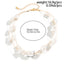 Vintage Baroque Irregular Imitation Pearl Beaded Choker Necklace for Women