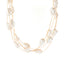 Vintage Baroque Irregular Imitation Pearl Beaded Choker Necklace for Women