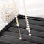 Vintage Butterfly Rhinestone Hair Claw and Pearl Tassel Hairpin Set