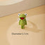 Vintage Frog Resin Ring - Unisex Cute Cartoon Animal Design