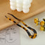 Vintage Geometric Acetate U-Shaped Hairpin Retro Hair Ornament