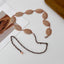 Vintage Geometric Pattern Metal Chain Belt for Women