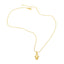 Vintage Hand of Fatima Copper Gold Plated Zircon Pendant Necklace