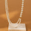 Vintage Style Women's Layered Imitation Pearl Necklace