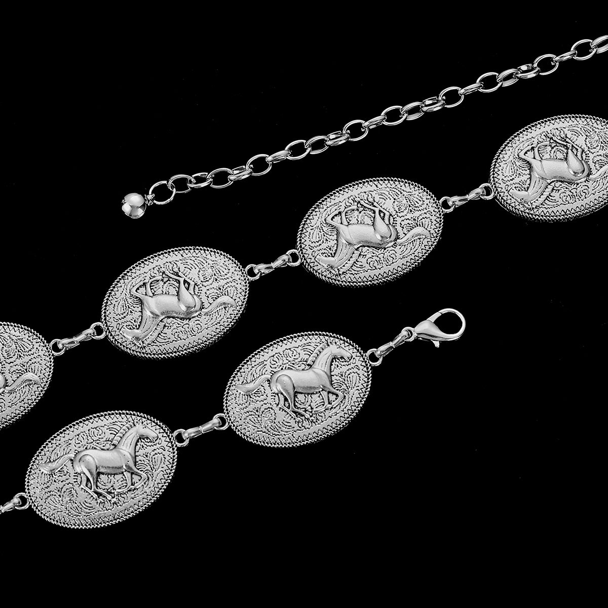 Vintage Punk Animal Alloy Unisex Chain Belt
