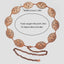 Vintage Punk Animal Alloy Unisex Chain Belt