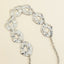 Vintage Geometric Irregular Iron Chain Belt and Fluid Circle Pendant Necklace for Women