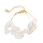 Vintage Baroque Imitation Pearl Layered Bracelet and Necklace Set