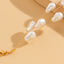 Vintage Baroque Imitation Pearl Layered Bracelet and Necklace Set