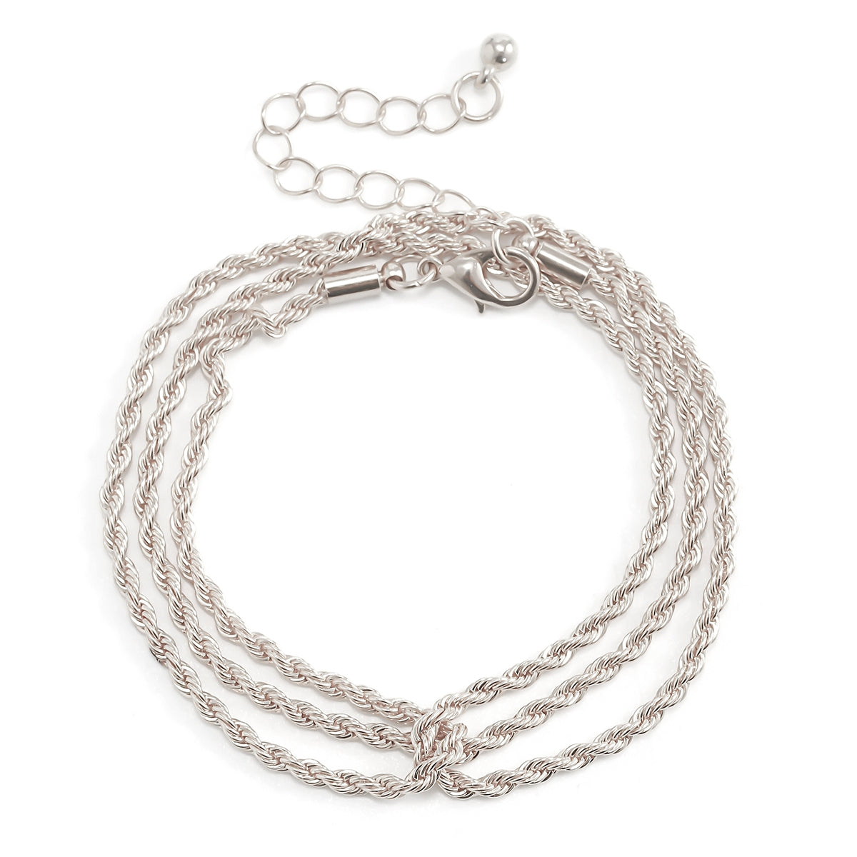 Vintage Irregular Chain Women's Bracelet - European Punk Metal Design