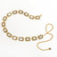 Vintage Rhinestone Inlay Rectangle Alloy Women's Chain Belt