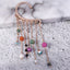 Vintage Tassel Alloy Glass Beaded Ear Cuff for Women