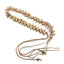 Bohemian Shell Beaded Woven Waist Chain for Women - Retro Lace-up Hanfu Belt