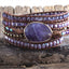 Ethnic Style Natural Stone Beaded Multi-Layer Wrap Bracelet