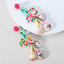 Retro Bohemian Shell Beaded Drop Earrings