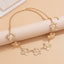 Elegant Pentagram & Starfish Pearl Body Chain for Women