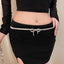 Elegant Bow Knot Alloy Waist Chain Belt