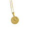 December Flower Pendant Necklace - 18K Gold Plated Stainless Steel Jewelry