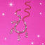 Wholesale Fashion Zircon Dollar Pendant Copper Anklet