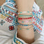 Bohemian Crystal Beaded Woven Bracelet Fashion Jewelry