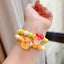 Cute Flower & Mushroom Acrylic Beaded Children's Bracelet Set