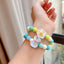 Cute Flower & Mushroom Acrylic Beaded Children's Bracelet Set