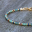 Bohemian Ethnic Style Natural Stone Beaded Anklet