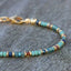 Bohemian Ethnic Style Natural Stone Beaded Anklet