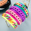 Pastoral Style Wide Color Chain Hairband
