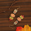 Halloween Pumpkin Ghost Wood Drop Earrings - Creative Hollow Design