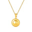 18K Gold Plated Stainless Steel Shell Pendant Necklace