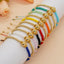 Retro Colorful Crystal Beaded Copper Bracelet for Women