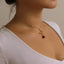 Romantic Rose Alloy Pendant Necklace for Women - Trendy and Elegant Fashion Jewelry