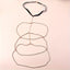 Elegant Rhinestone Multi-Layer Alloy Leg Chain Body Jewelry