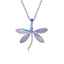 Wholesale Simple Classic Butterfly 304 Stainless Steel Pendant Necklace with 18k Gold Plating