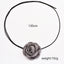 Elegant Floral Fabric Choker Necklace for Women