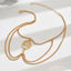 Simple Style Life Tree Alloy Arm Bracelet - Fashionable Metal Chain Design for Women