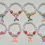 Mermaid Starfish Shell Charm Beaded Alloy Bracelet Set for Kids