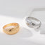 Vintage Circle Alloy Bangle & French Retro Embossed Bracelet Set