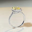 Wholesale Modern Square 925 Sterling Silver Zircon Inlay Ring