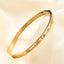 18k Gold Plated Zircon Stainless Steel Bracelet for Women