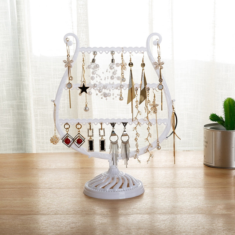 Wine Glass Necklace Jewelry Display and Storage Rack