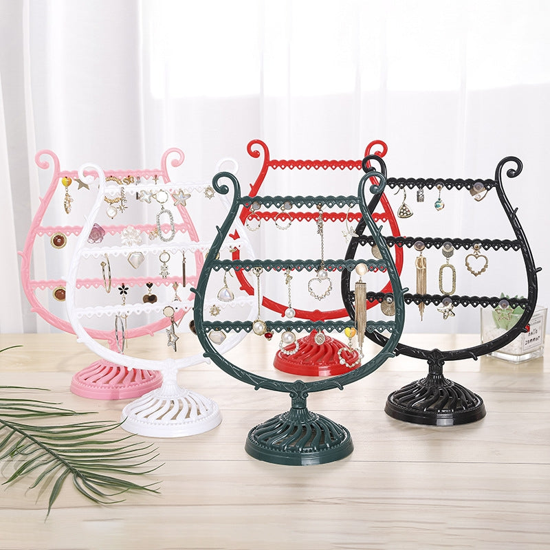 Wine Glass Necklace Jewelry Display and Storage Rack