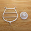 Wine Glass Necklace Jewelry Display and Storage Rack