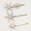 Women's Star-Shaped Alloy Hair Clip Bridal Hairpin Fashion Accessory